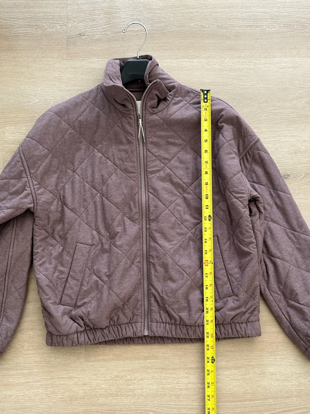 Vuori Halo Insulated Quilted Jacket Hazel Heather Small - Picture 7 of 12